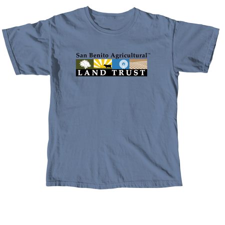 San Benito Agricultural Land Trust, a Blue Jean Comfort Colors Unisex Tee