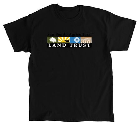 San Benito Agricultural Land Trust, a Black Classic Unisex Tee