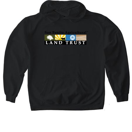 San Benito Agricultural Land Trust, a Black Gildan Softstyle Pullover Hoodie