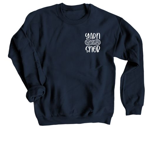 Yarn Snob Navy Sweatshirt