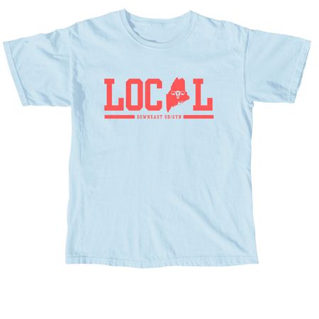 Chambray Local Logo Collection, a Chambray Comfort Colors Unisex Tee