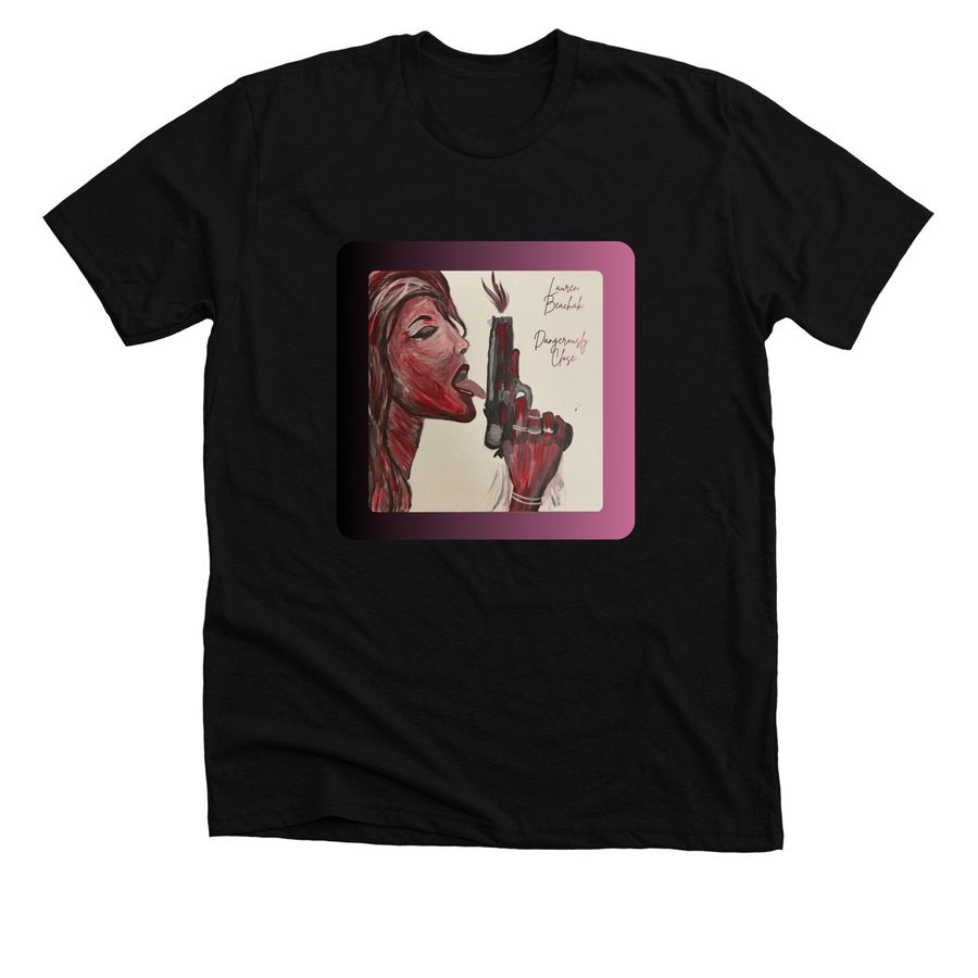 Dangerously Close - 2 Sides Art & Album, a Solid Black Blend Premium Unisex Tee