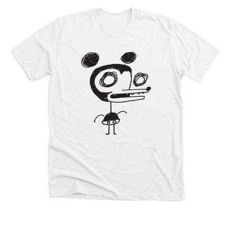Mike the Mouse, a Solid White Blend Premium Unisex Tee