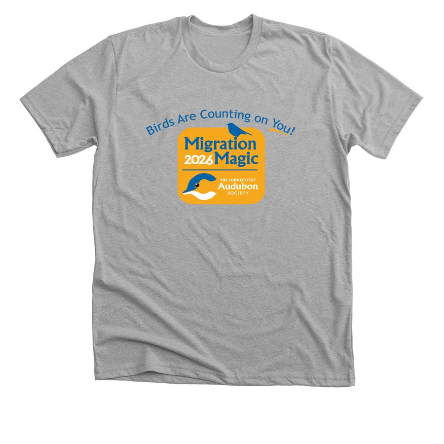 Migration Magic 2026, a Athletic Heather Premium Unisex Tee