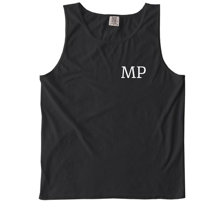 MP 2026, a Black Comfort Colors Tank Top
