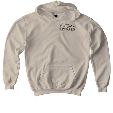 Youth Life Lessons from Horses - Light Colors, a Sand Softstyle Youth Pullover Hoodie
