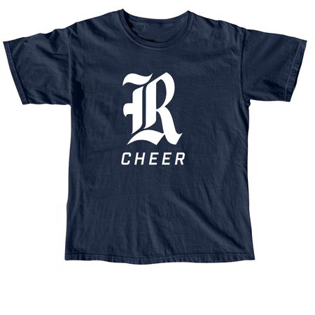 RICE CHEER MERCH, a True Navy Comfort Colors Unisex Tee