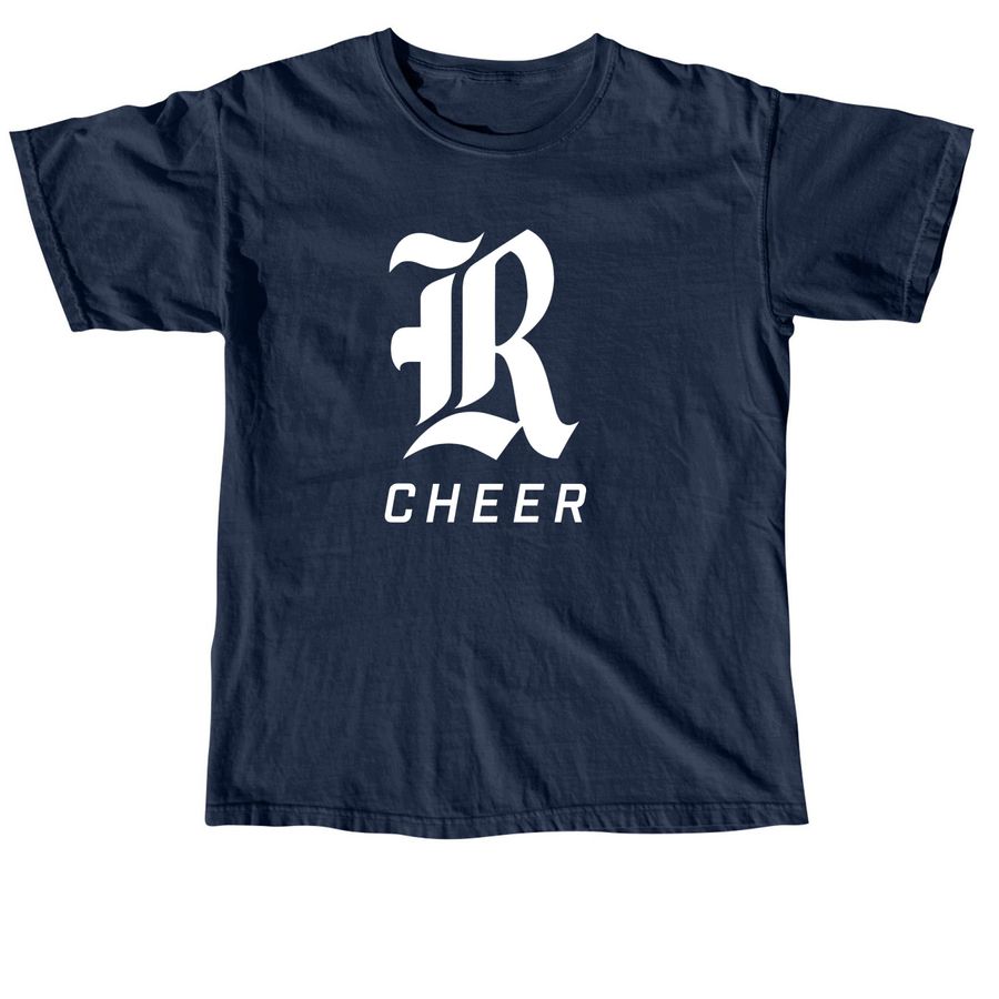 RICE CHEER MERCH, a True Navy Comfort Colors Unisex Tee