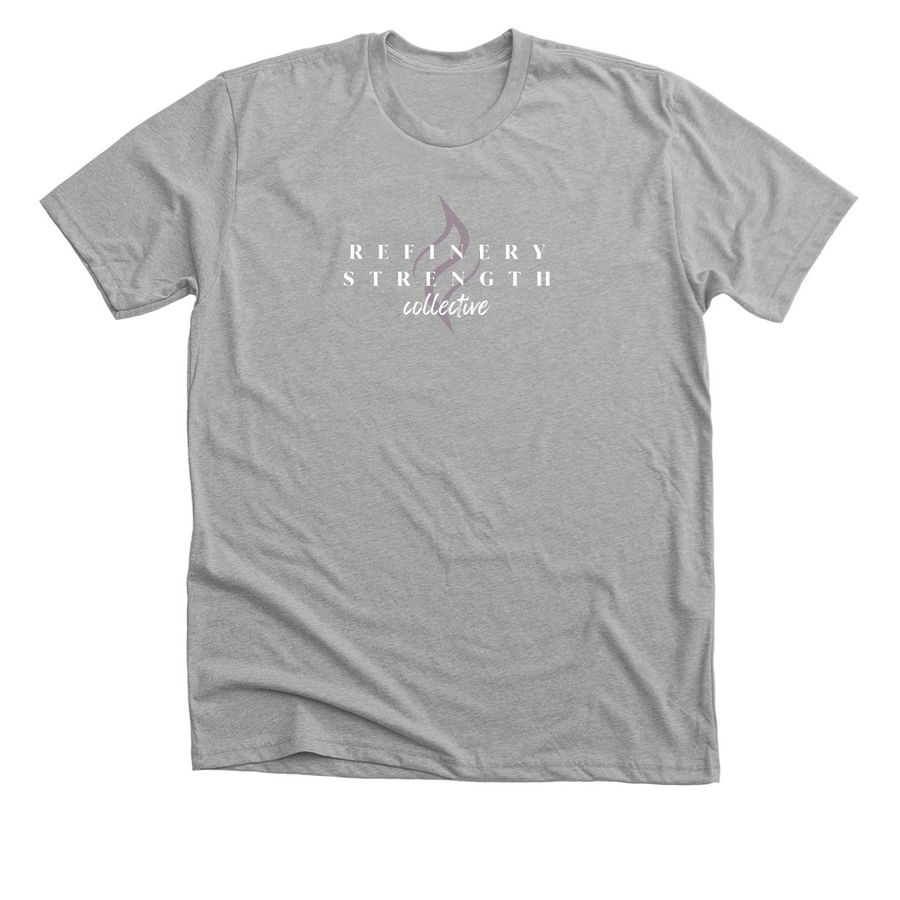 Strong Women, a Athletic Heather Premium Unisex Tee