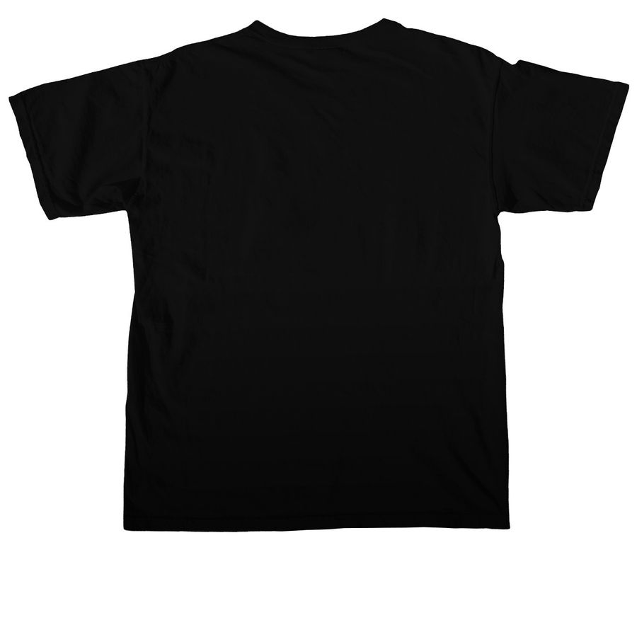 Final FMC Full Front Logo, a Black Comfort Colors Unisex Tee (back-view)