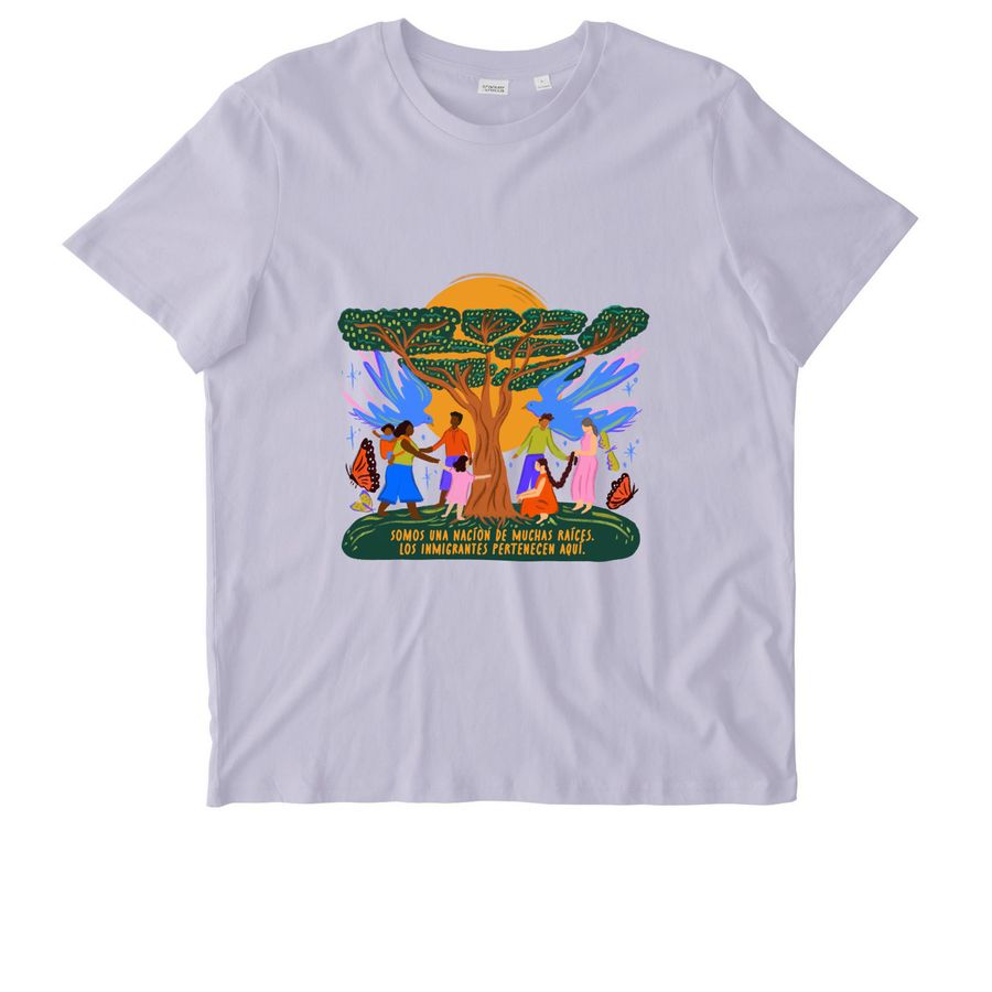 Apparel:&nbsp;Spanish&nbsp;, a Lavender Stanley/Stella Unisex Crafter Tee