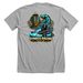 Grand Prix Design 2, a Athletic Heather Premium Unisex Tee (back-view)