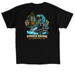 Grand Prix Design 2, a Black Classic Unisex Tee (back-view)