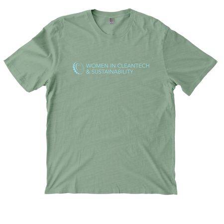All made Organic Cotton Mineral Dye Tee, a Lichen Green Allmade Organic Cotton Mineral Dye Tee