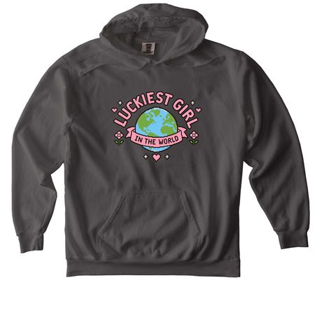 Sweatshirts - Pixel Collection, a Pepper Comfort Colors Pullover Hoodie