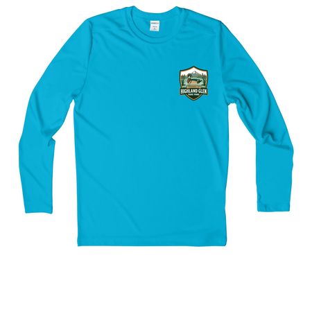 Active Tops, a Sapphire Youth UV Performance Long Sleeve Tee
