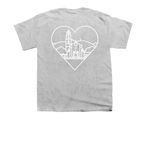 SMC- Chapel and Hills, a Sport Grey Youth Unisex Tee (back-view)