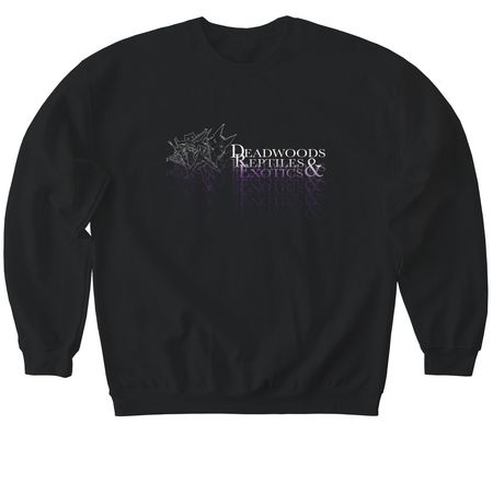 Cat and snake, a Black Softstyle Crewneck Sweatshirt