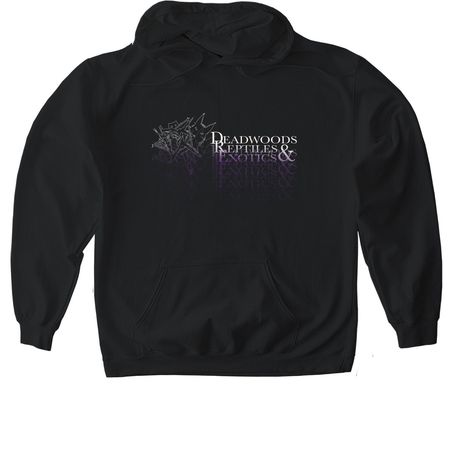 Cat and snake, a Black Gildan Softstyle Pullover Hoodie