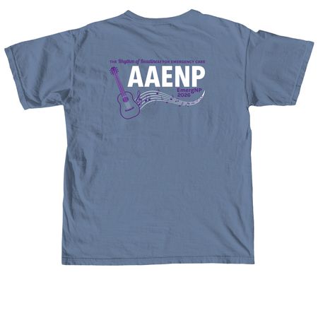 EmergNP 2026 Conference Gear, a Blue Jean Comfort Colors Unisex Tee