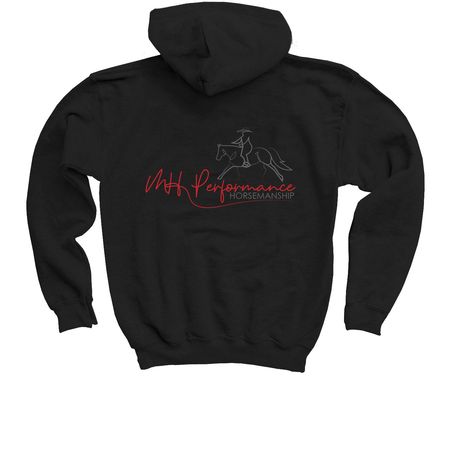 MH Performance Horsemanship, a Black Youth Pullover Hoodie