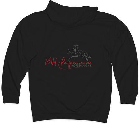 MH Performance Horsemanship, a Black Midweight Pullover Hoodie