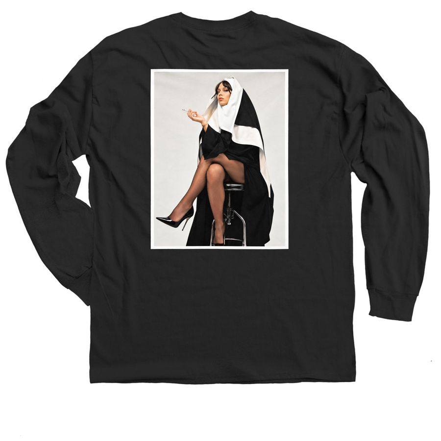 Lily Allen Tour Merch, a Black Classic Long Sleeve Tee