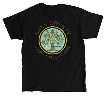 Lake County Care Collective Merch, a Black Classic Unisex Tee