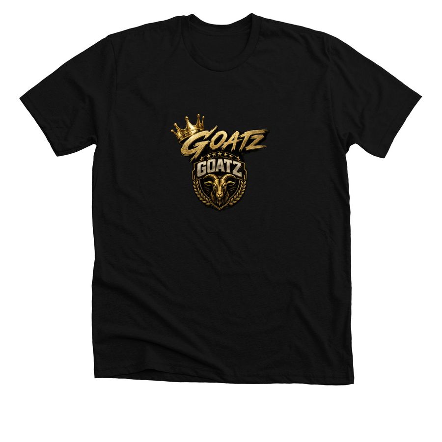 GOATZ Official League Merch&nbsp;, a Solid Black Blend Premium Unisex Tee