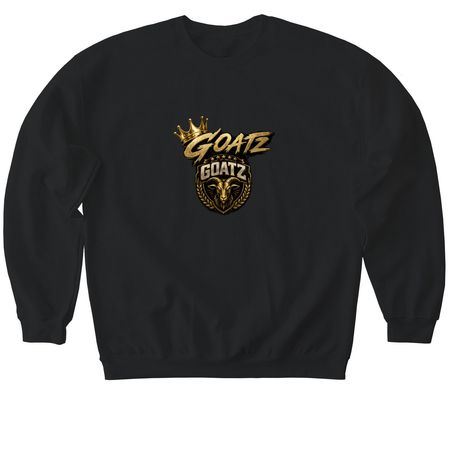 GOATZ Official League Merch&nbsp;, a Black Softstyle Crewneck Sweatshirt
