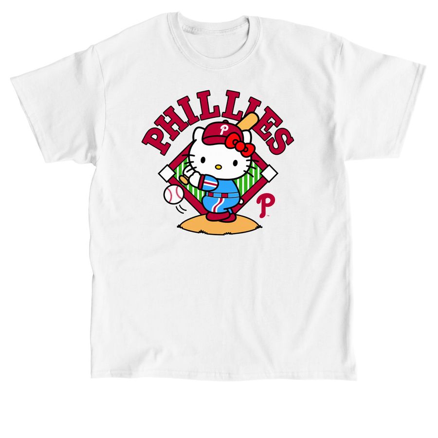 Official Phillies Hello Kitty Night 2026 T-Sh, a White Classic Unisex Tee