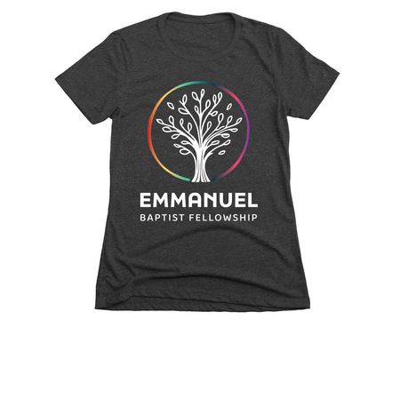 EBF Shirt - dark colors, a Charcoal Women's Slim Fit Tee