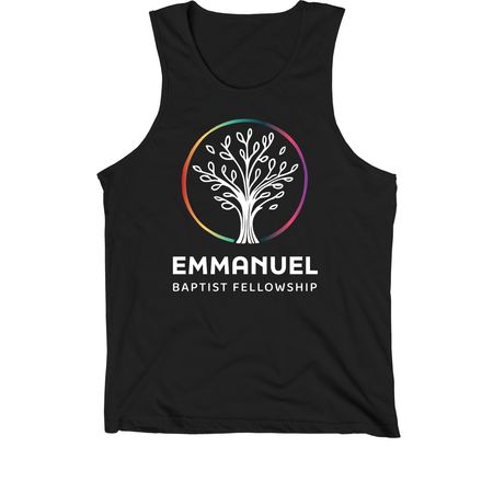 EBF Shirt - dark colors, a Black Premium Cotton Tank