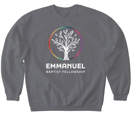 EBF Shirt - dark colors, a Charcoal Softstyle Crewneck Sweatshirt