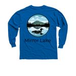 Mirror Lake Merchandise, a Royal Youth Long Sleeve Tee (back-view)