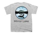 Mirror Lake Merchandise, a Sport Grey Youth Unisex Tee (back-view)