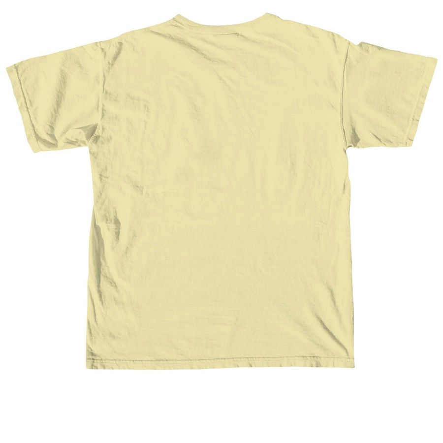 Friendship Bracelet, a Butter Comfort Colors Unisex Tee (back-view)