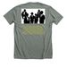 RayBoyz, a Deep Heather Premium Unisex Tee (back-view)
