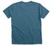 Human Being in Progress, a Heather Deep Teal Premium V-Neck Tee (back-view)