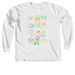 Shelter Grid by Emma Bagley, a White Comfort Colors Long Sleeve Tee