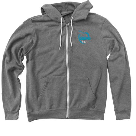 2026 AEE Conference, a Deep Heather Zip Up Hoodie