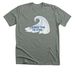 Stronger Than the Storm - Wave, a Deep Heather Premium Unisex Tee