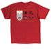 2023 FRC Daly Division Winners, a Red Classic Unisex Tee (back-view)