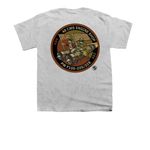 MFE/Props Shop Patch, a Sport Grey Youth Unisex Tee (back-view)