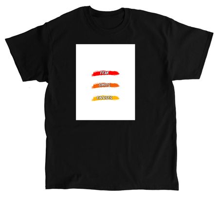 FITNESS INSPIRATION, a Black Classic Unisex Tee