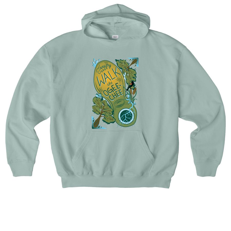 Official 2027 Walk the Ogeechee Shirts, a Aloe Stanley/Stella Cooper Dry Pullover Hoodie