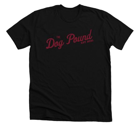 Dog Pound Shirt, No Heli (Team 128), a Solid Black Blend Premium Unisex Tee