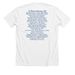 October Awareness Shirts Batch 26, a Solid White Blend Premium Unisex Tee (back-view)