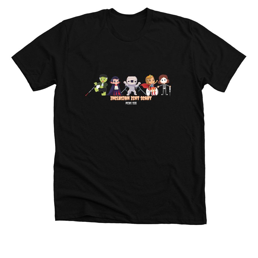Inclusion Isn't Scary&nbsp;, a Solid Black Blend Premium Unisex Tee