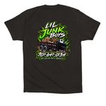 Lil Junk Boys, a Black Premium Cotton Tee (back-view)